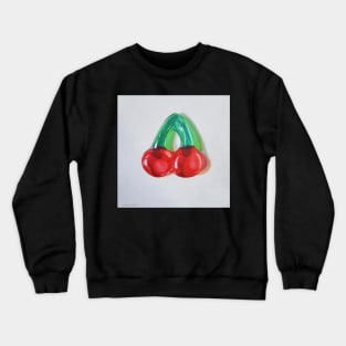 BFFs - twin cherry gummy candy painting Crewneck Sweatshirt